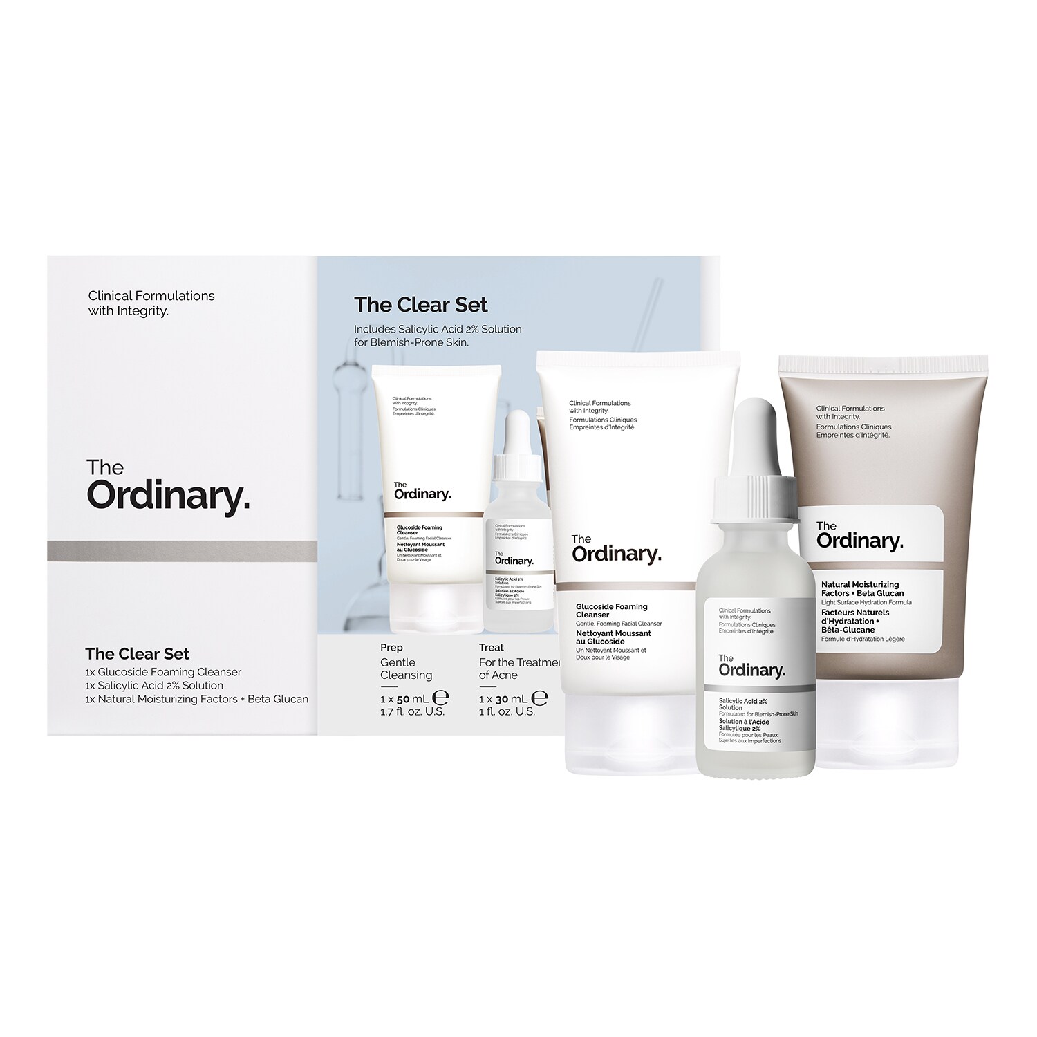 THE ORDINARY - The Clear Set - Dárková sada