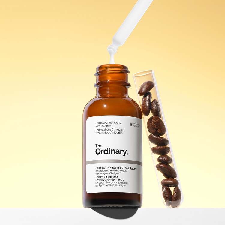 Caffeine 3% + Escin Face Serum - Yorgun Görünüm Karşıtı, Enerji Veren Yüz Serumu