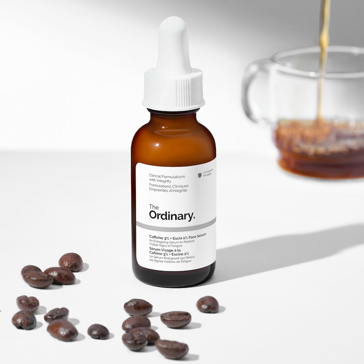 Caffeine 3% + Escin Face Serum - Yorgun Görünüm Karşıtı, Enerji Veren Yüz Serumu