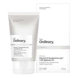 Suspension de Vitamine C 23% + Sphères de HA 2% - Sérum anti-âge