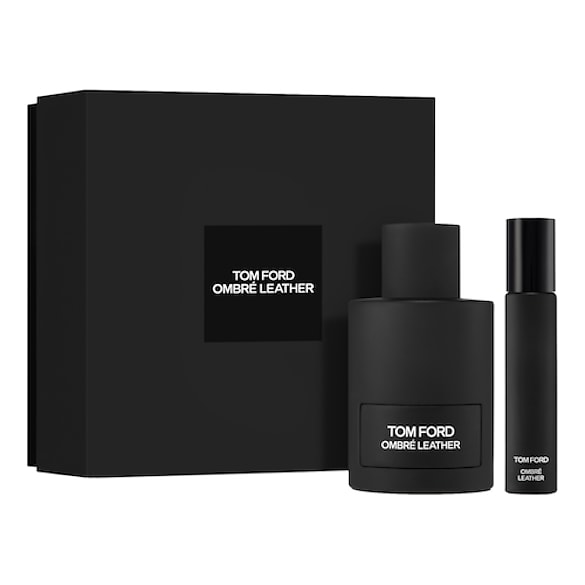 OMBRE LEATHER - Zestaw z wodą perfumowaną i miniaturą, TOM FORD
