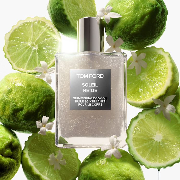 Shimmering Body Oil Soleil Neige - Huile Scintillante Corps