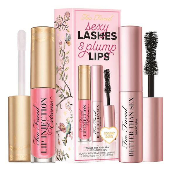 Sexy Lashes & Plump Lips - Set machiaj, Too Faced