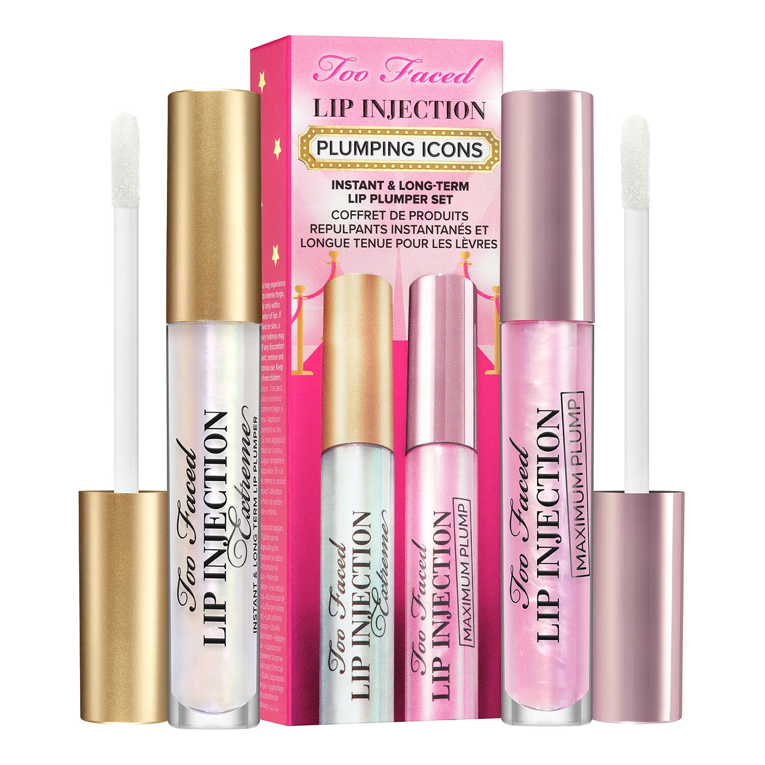 TOO FACED - Lip Injection Plumping Icons – Duo na rty