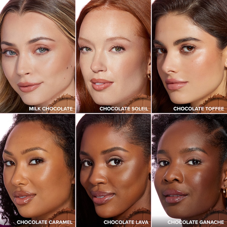 Chocolate Soleil Bronzer - Poudre bronzante effet mat floutté format voyage
