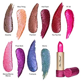 Throwback Metallic Sparkle Lipstick Bionic - Barra de labios