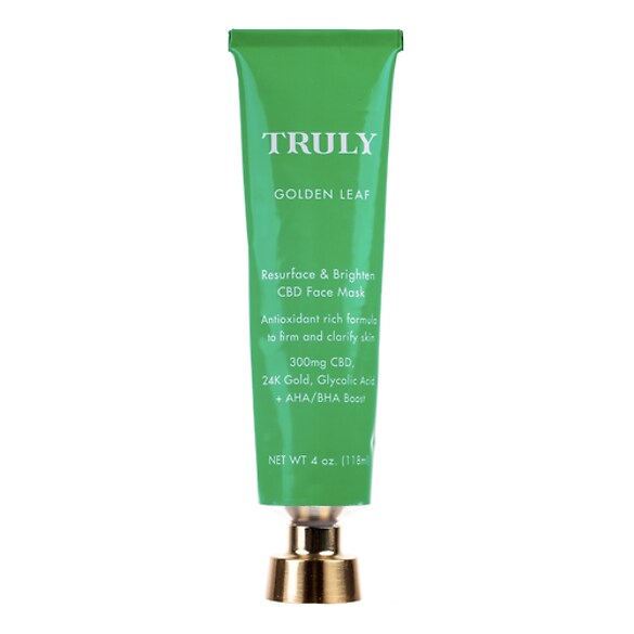Golden Leaf - Maschera viso illuminante e riparatrice, TRULY