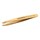 Ultra Precision Mini Slant Tweezer - Slant Mini Tweezer, guld