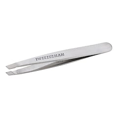 Mini Schräge Pinzette - Edelstahl, TWEEZERMAN