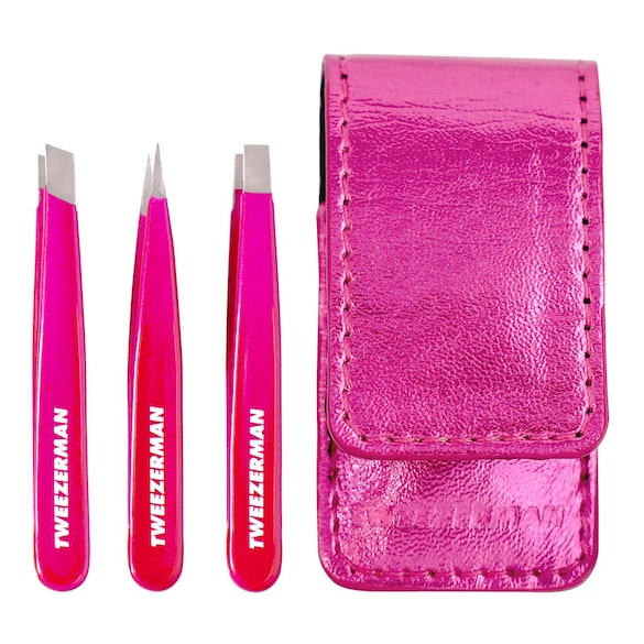 Micro Mini Tweezer Set - Micro Mini Pinzetten Pink Perfection, TWEEZERMAN