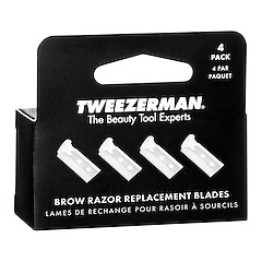 Brow Razor - Augenbrauenrasierer, Wechselklingen, TWEEZERMAN