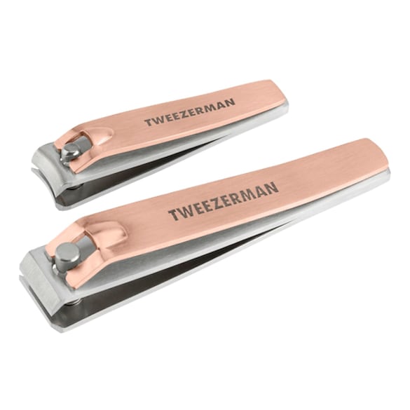 Combo Clipper Set - Nagelknipser Set, Rose Gold, TWEEZERMAN