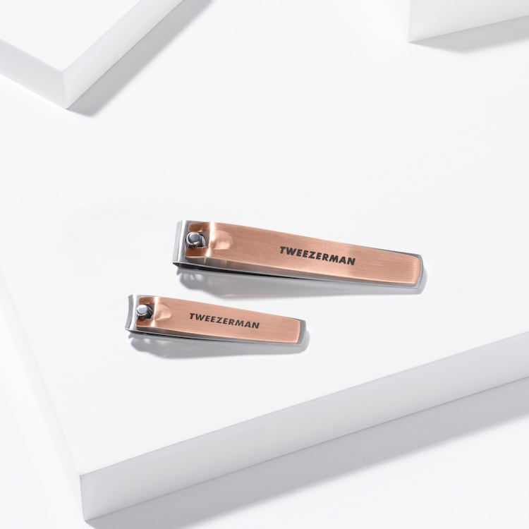 Combo Clipper Set - Nagelknipser Set, Rose Gold