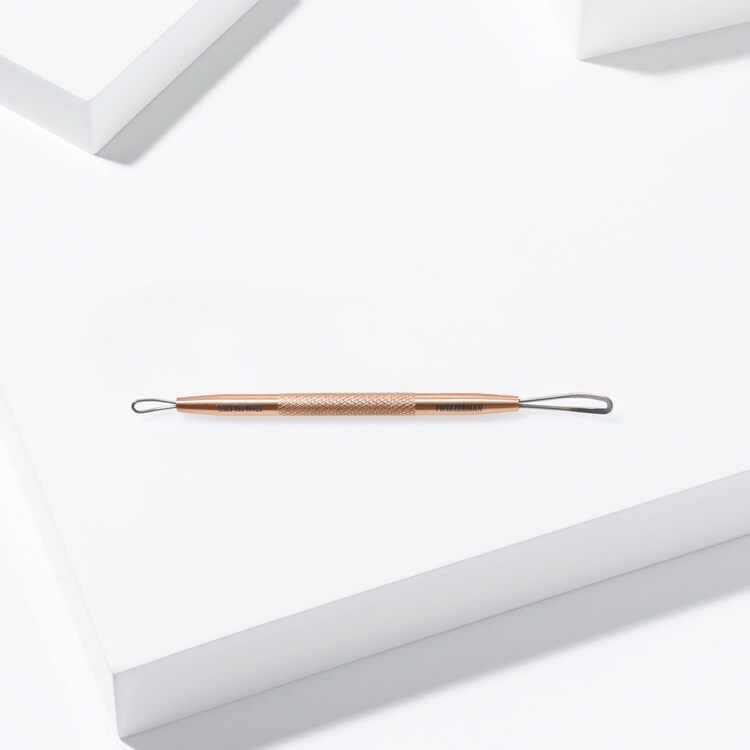 Glidfritt hudvårdsverktyg - borttagare av pormaskar, roséguld