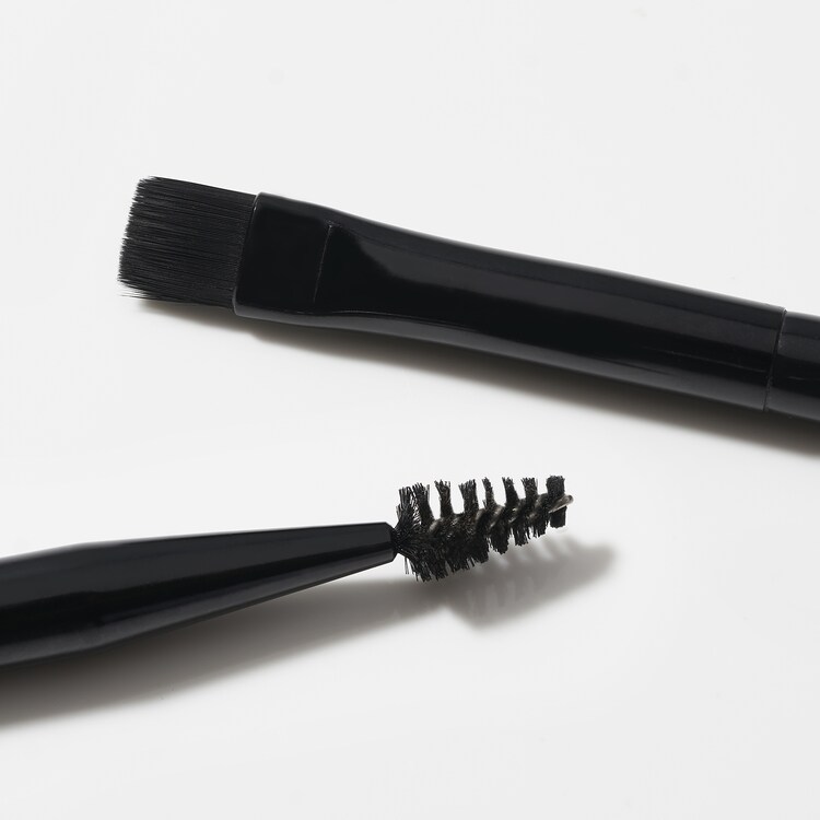 Flat Brow Brush & Spoolie - Flad øjenbrynsbørste og spoolie