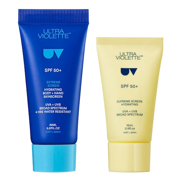 Dúo de cremas solares para el cuerpo y la cara, Ultra Violette