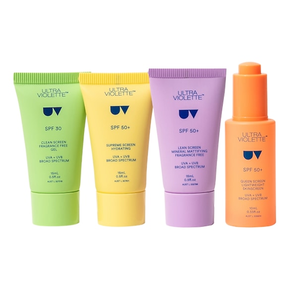 Collection de Mini Crèmes Solaires - Coffret Tratamento, Ultra Violette