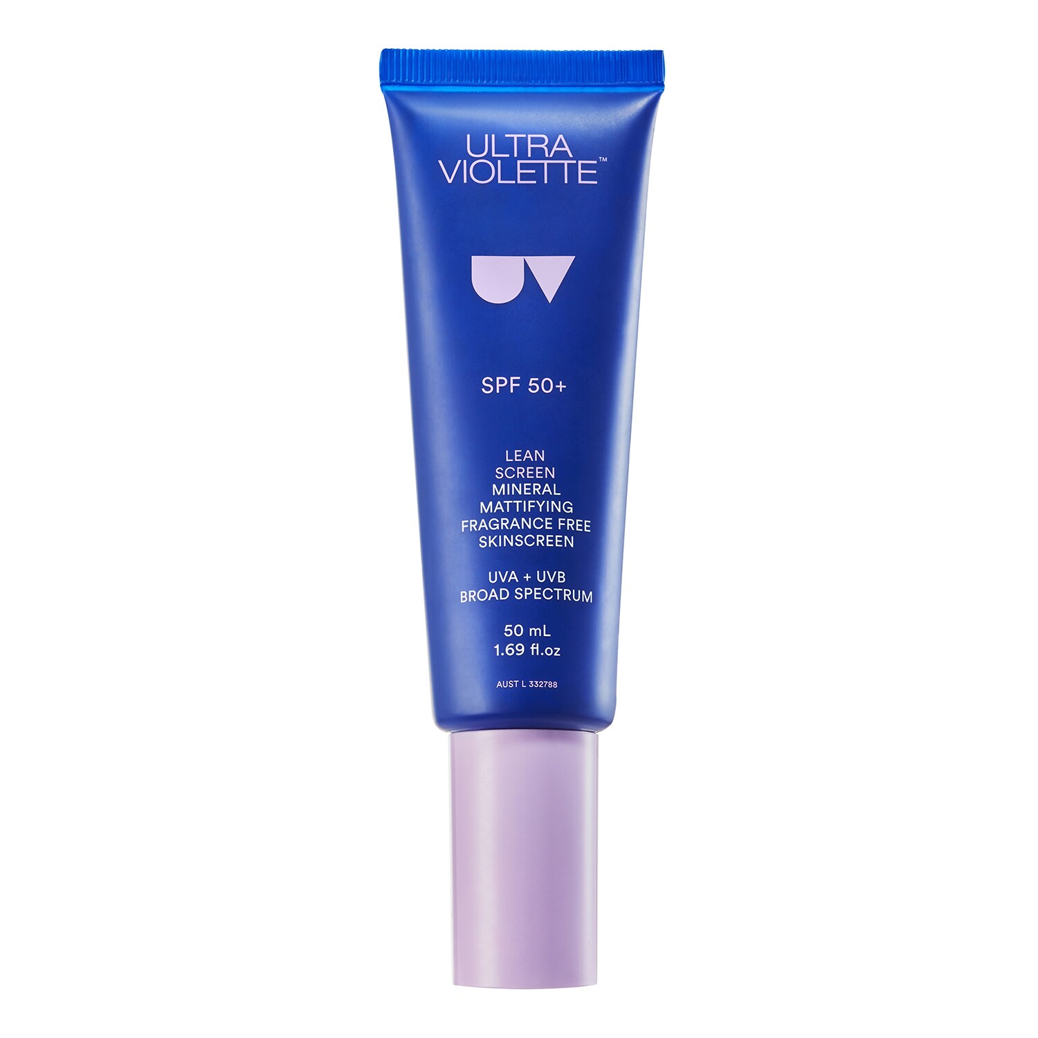 ULTRA VIOLETTE - Lean Screen SPF50+ - Minerální matující pleťový krém bez vůně