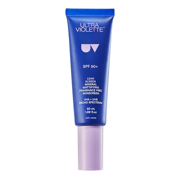 Lean Screen SPF50+ - Mineral Mattifierande, parfymfri hudkräm, ULTRA VIOLETTE
