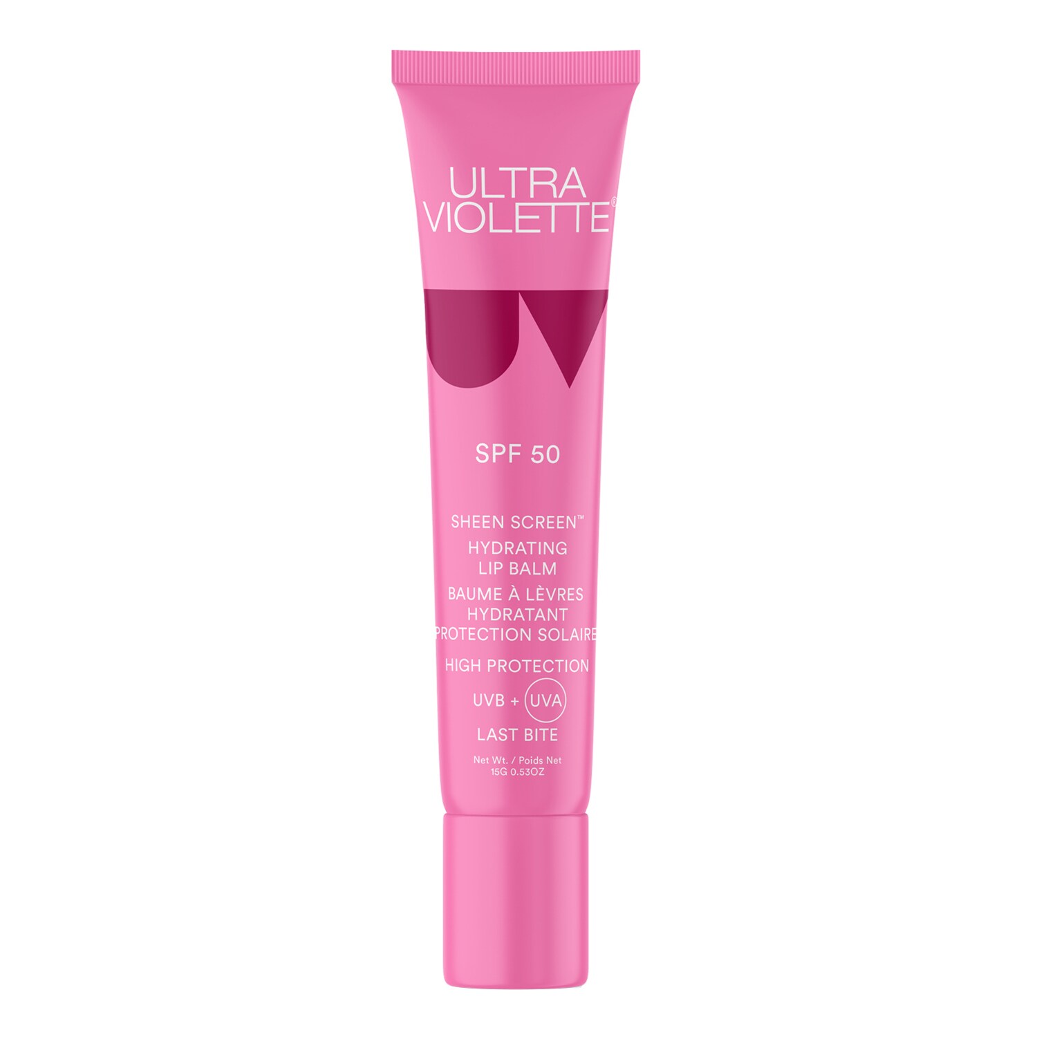 ULTRA VIOLETTE - Sheen Screen™ SPF 50 Smoothie – Hydratační balzám na rty se sluneční ochranou