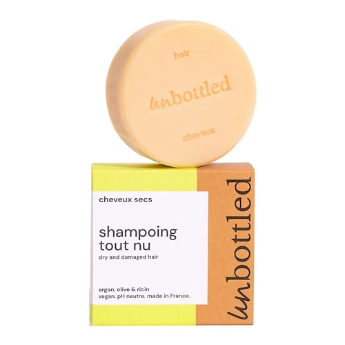 Unbottled Unbottled - Naked Solid Shampoo - Solid shampoo for dry hair