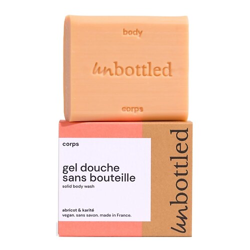 Unbottled Unbottled - Solid Shower Gel Apricot & Shea Butter - Body soap