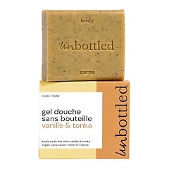 Duschgel ohne Flasche Vanille & Tonka - pH-neutrale Seife, UNBOTTLED