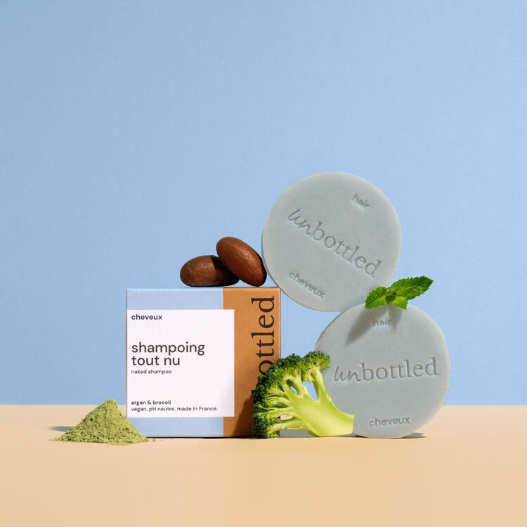 Naked Solid Shampoo - Solid Shampoo for Normal Hair