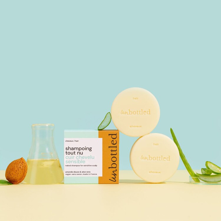 Duo für wunderschönes Haar - festes Shampoo und Conditioner