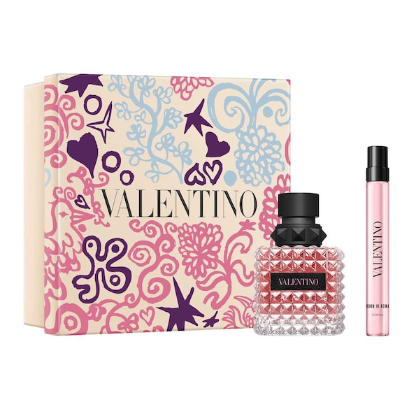 Born In Roma Donna - Coffret Eau de Parfum  Florale Ambr&eacute;e pour Femme, VALENTINO