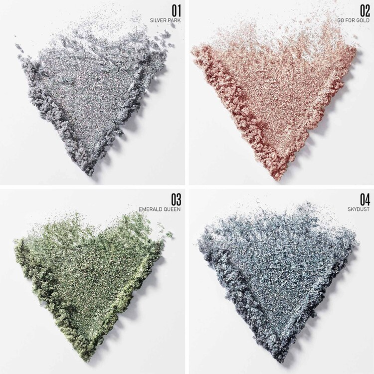 Dreamdust - Glittery eye shadow, creamy texture and multi-reflective effect