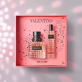Born in Roma Coral Donna - Set cadou apa de parfum femei