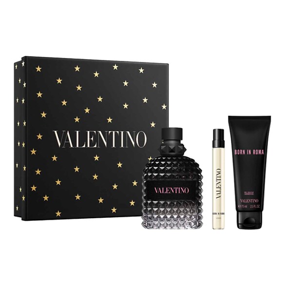 Born in Roma Uomo - Cofanetto Profumo, Gel Doccia, Mini Size, VALENTINO