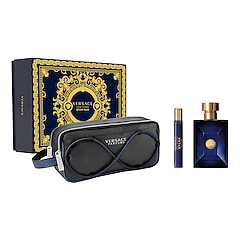 VERSACE Dylan Blue Homme - Coffret Eau de Toilette et Cadeaux Voyage, VERSACE