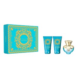 VERSACE Dylan Turquoise - coffret cadeau Eau de Toilette et Soins Parfumés