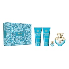 VERSACE Dylan Turquoise - Coffret Eau de Toilette et Soins Parfumés, VERSACE