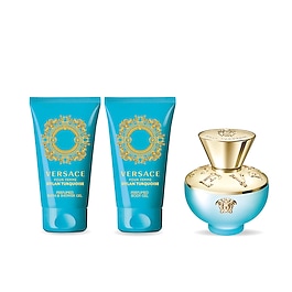 VERSACE Dylan Turquoise - coffret cadeau Eau de Toilette et Soins Parfumés