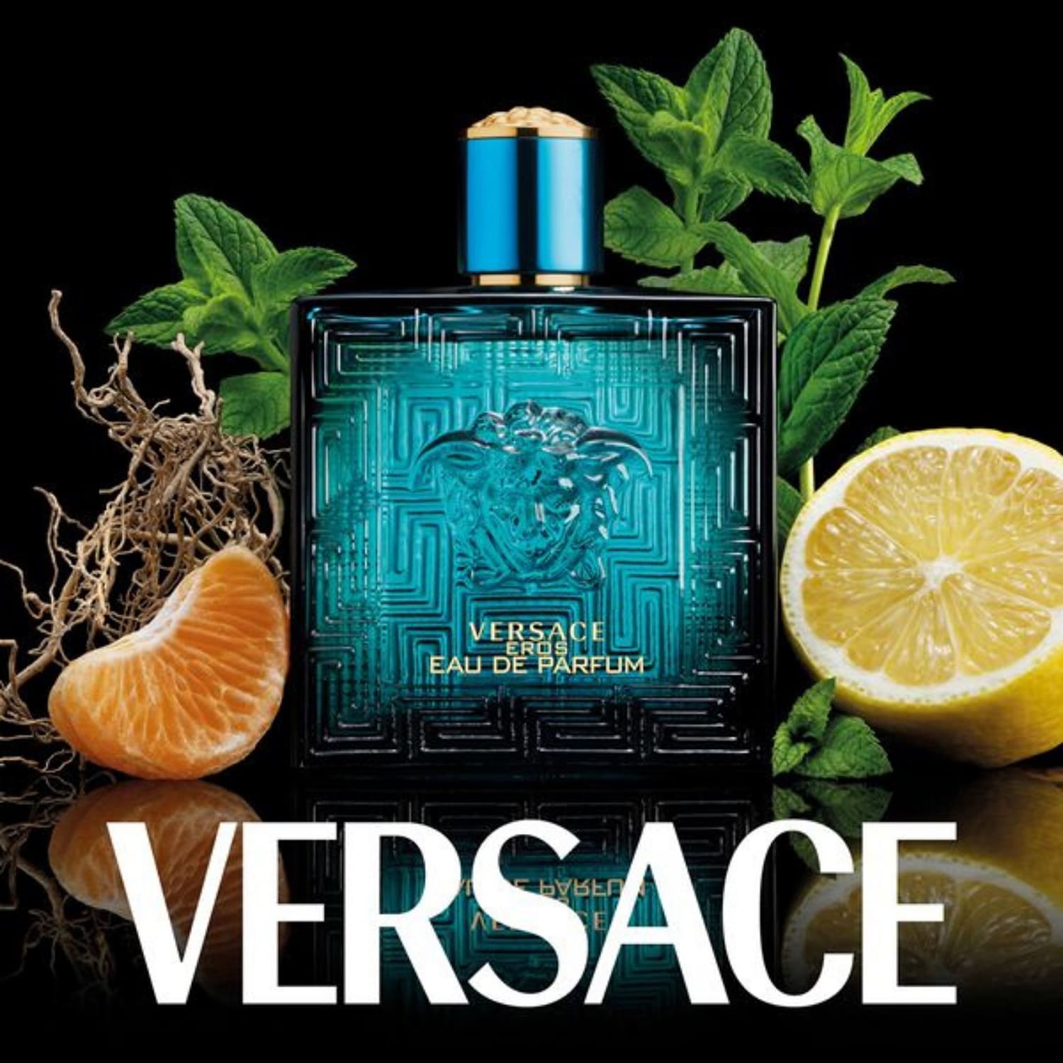 VERSACE エロス　Eau de Parfum 100ml エロス EDP 100 mL ブルー | VERSACE JP