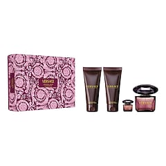 VERSACE Crystal Noir - coffret cadeau Eau de Parfum et Soins Parfum&eacute;s, VERSACE