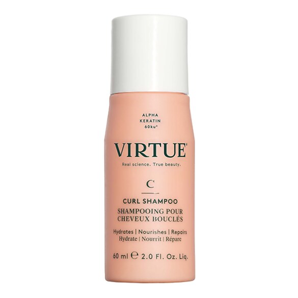 Curl Shampoo - Szampon do włosów kręconych w formacie podróżnym, VIRTUE
