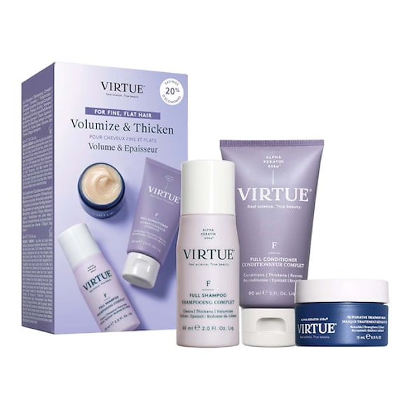 Kit Voluminize - Set cuidado Capilar Volumen y Grosor , Virtue