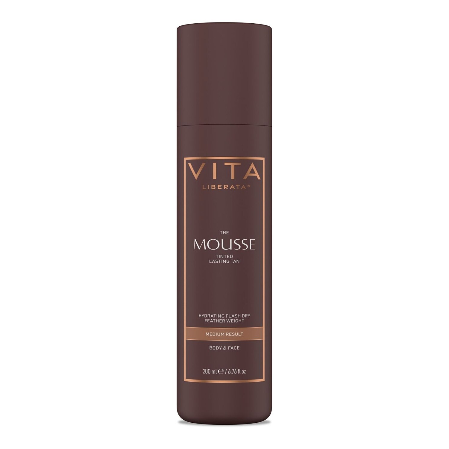 Vita Liberata Tanning Mousse Tinted samoopalovací pěna na tělo odstín Medium 200 ml