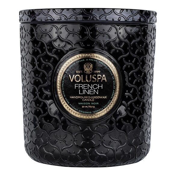 Maison Noir French Linen Luxe Candle - Świeca , VOLUSPA