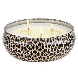 Maison Noir Pink Citron 3 Wick Tin Candle - Świeca 