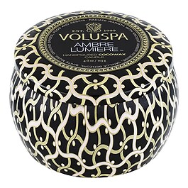 Maison Noir Ambre Lumiere Mini Tin Candle - Świeca 