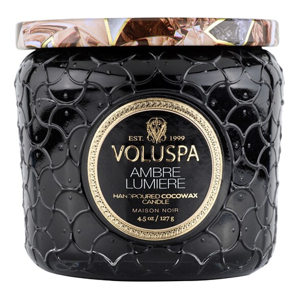 Maison Noir Ambre Lumiere Petite Jar Candle - Świeca , VOLUSPA