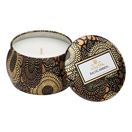 Japonica Baltic Amber Mini Tin Candle - Świeca