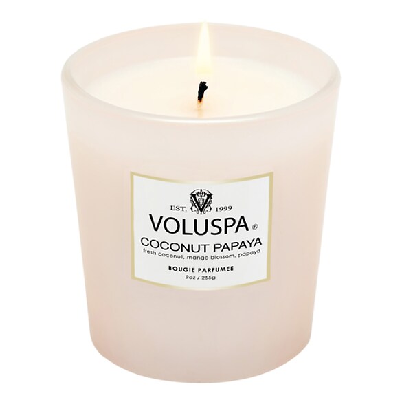 Vermeil Coconut Papaya Classic Candle - Świeca , VOLUSPA