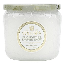 Maison Blanc Eucalyptus & White Sage Small Jar Candle - Świeca 