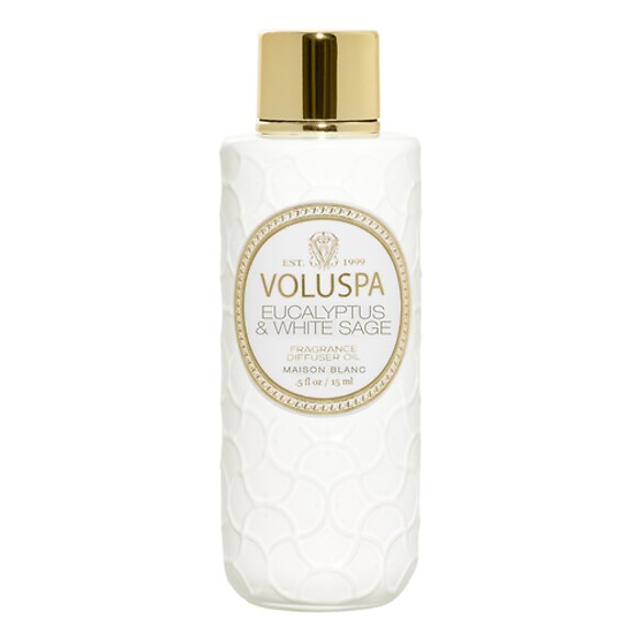Maison Blanc Eucalyptus &White Sage Diffuser Oil - Olej Do Dyfuzora, VOLUSPA